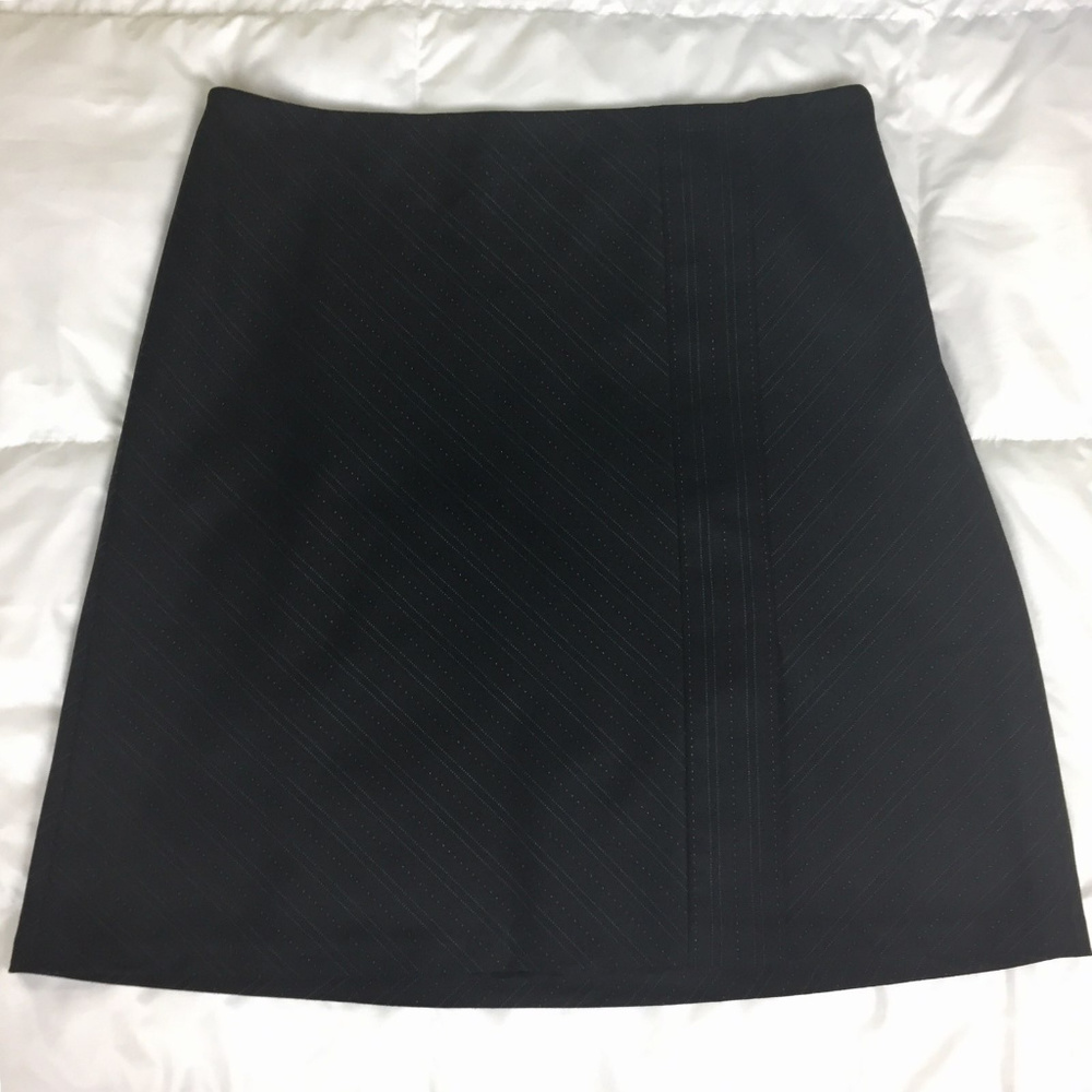 Ann Taylor Loft Pinstripe Skirt